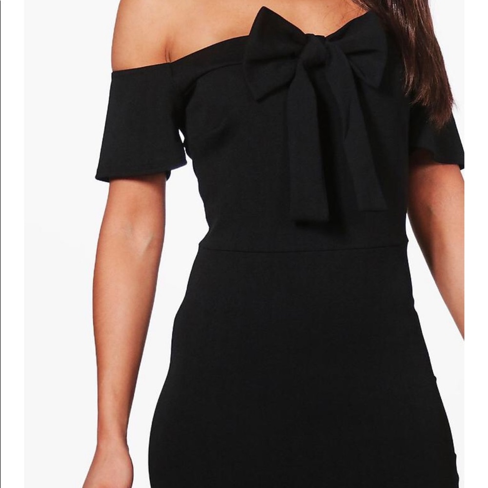 Black Bow tie dress